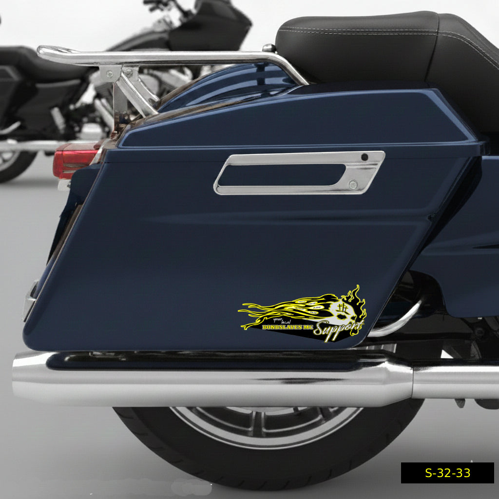 SYL BSMC Skull & Crosses Slap - B