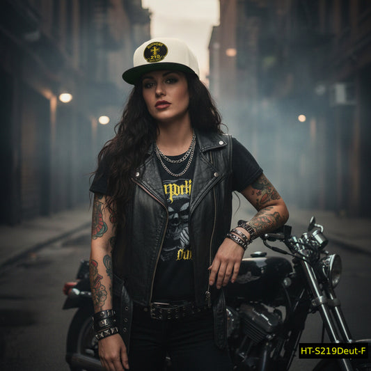 Slave to Christ 219 Cross Snapback Lid